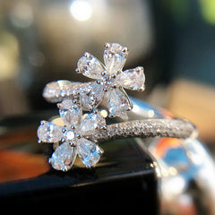 Adjustable Diamond Ring
