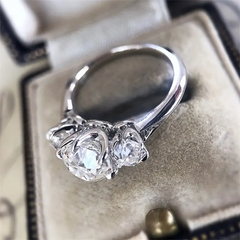 Zirconia Rings Couple