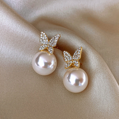 Pearl Dangle Earrings